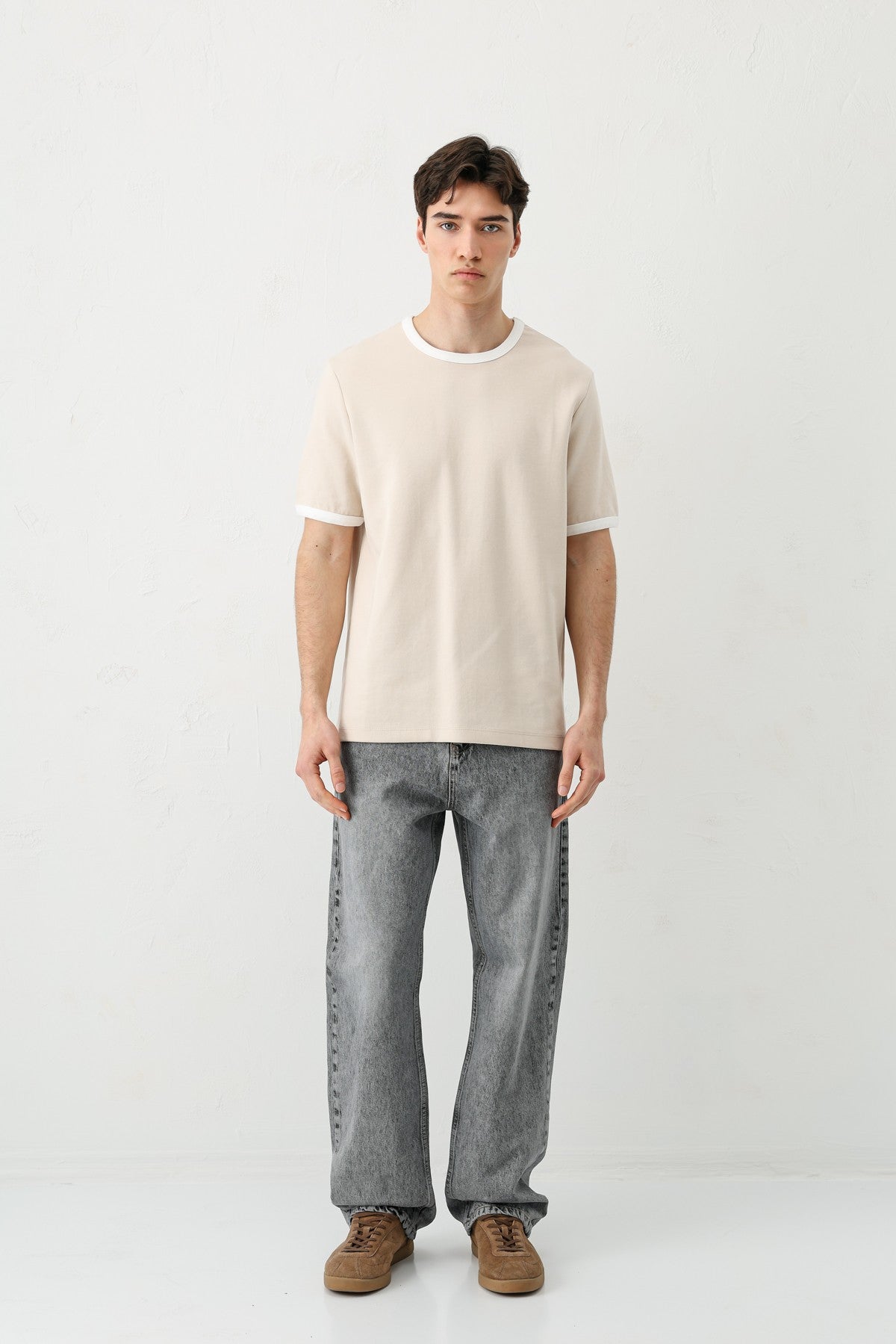 Short-Sleeved Regular-Fit T-Shirt