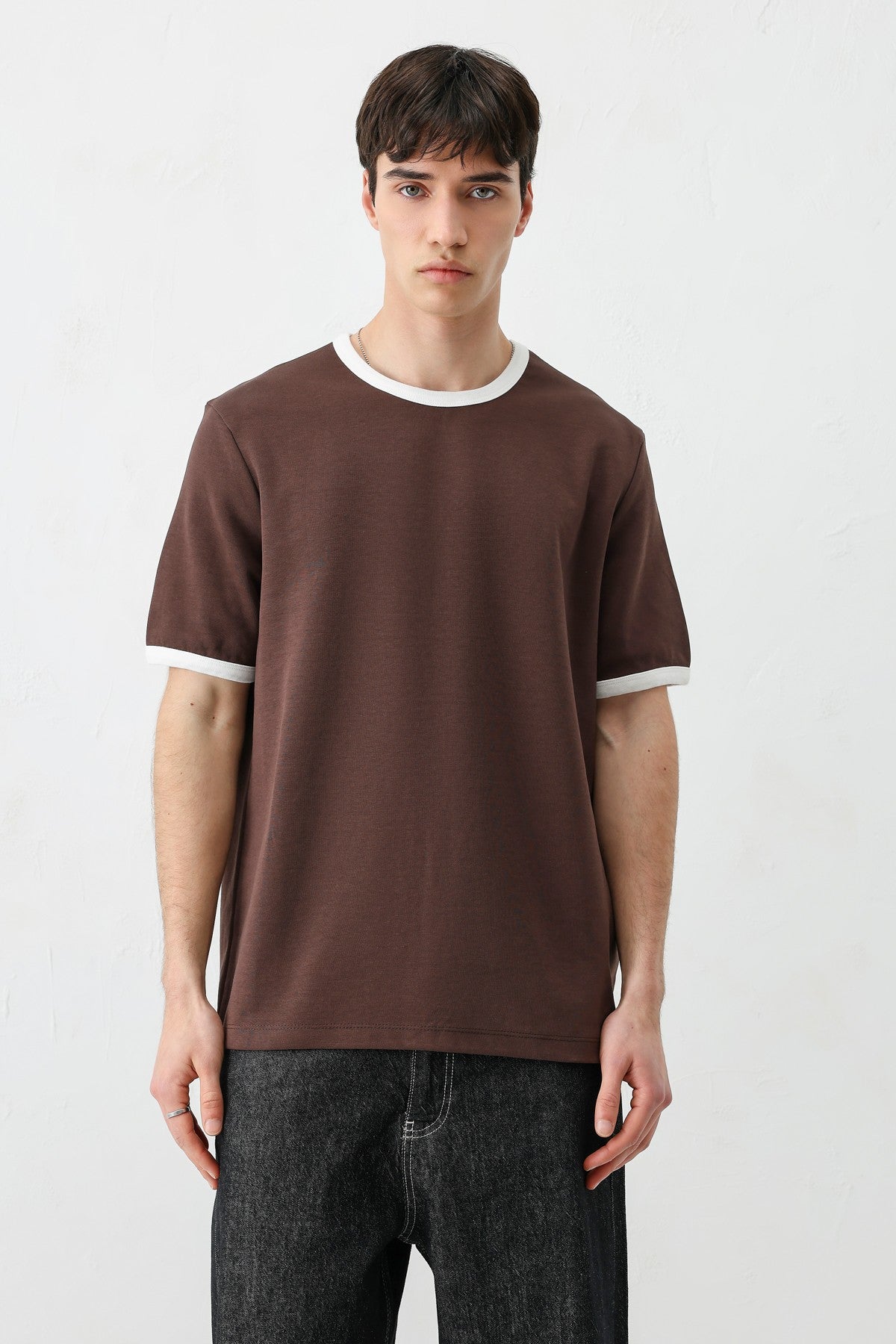 Short-Sleeved Regular-Fit T-Shirt