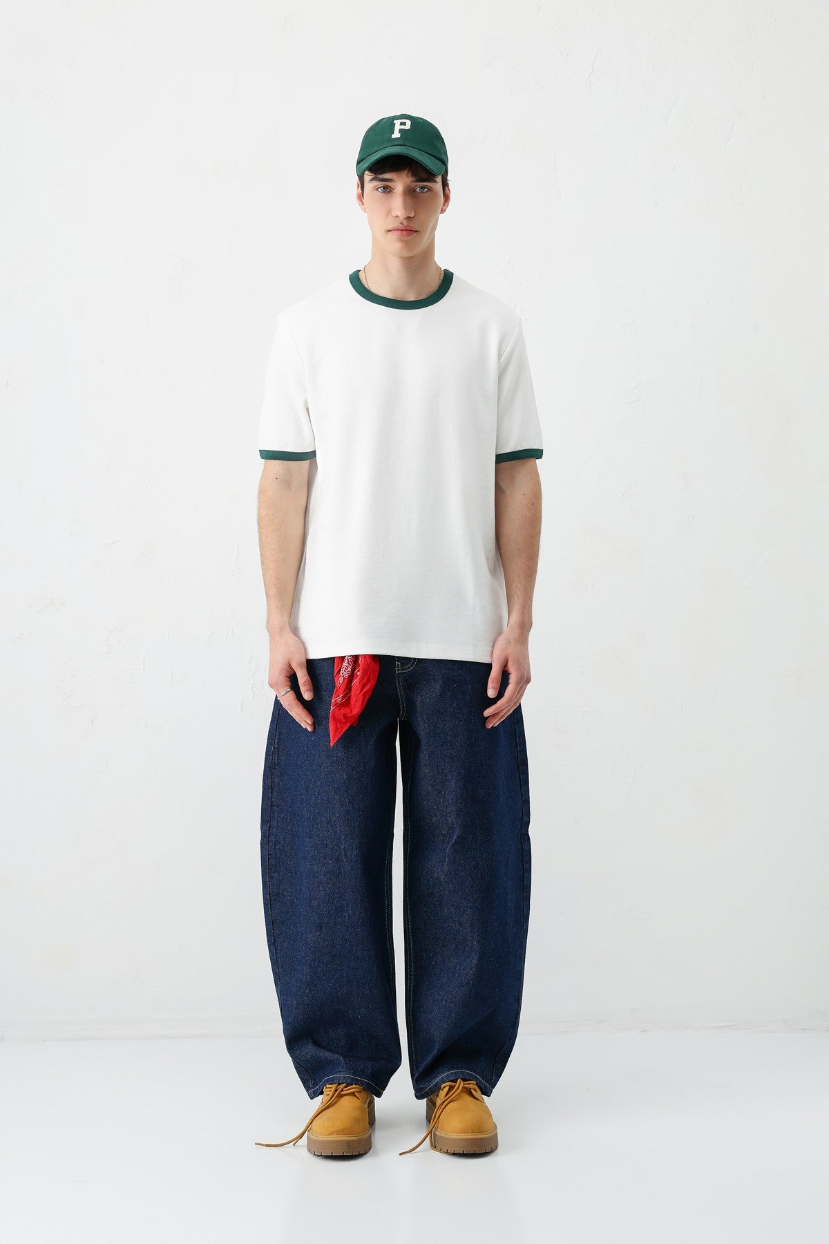 Short-Sleeved Regular-Fit T-Shirt