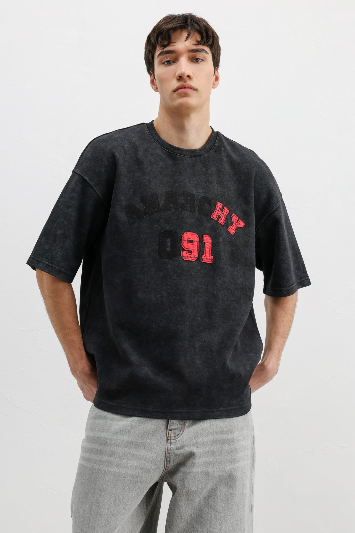 Oversized Printed T-Shirt V70-153