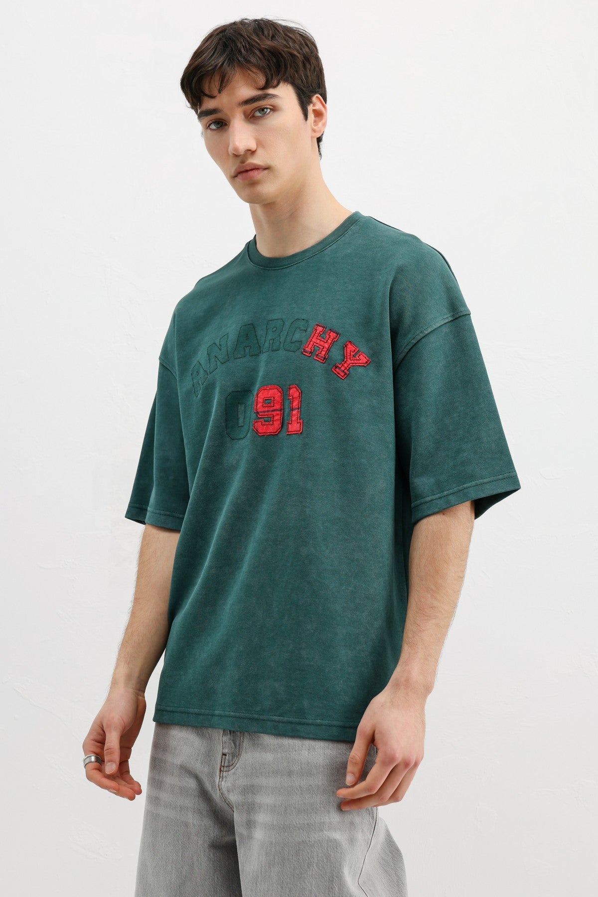 Oversized Printed T-Shirt V70-153