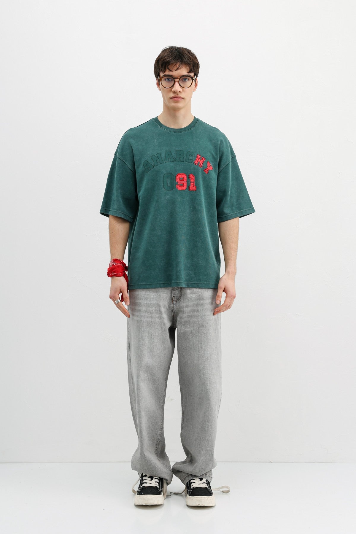 Oversized Printed T-Shirt V70-153