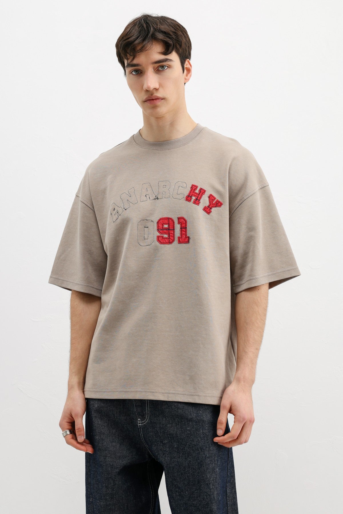 Oversized Printed T-Shirt V70-153