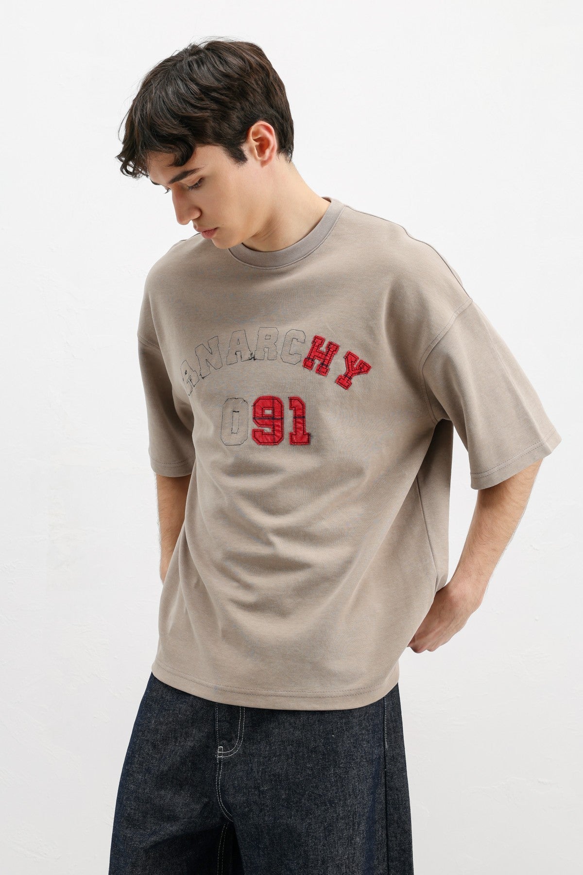 Oversized Printed T-Shirt V70-153