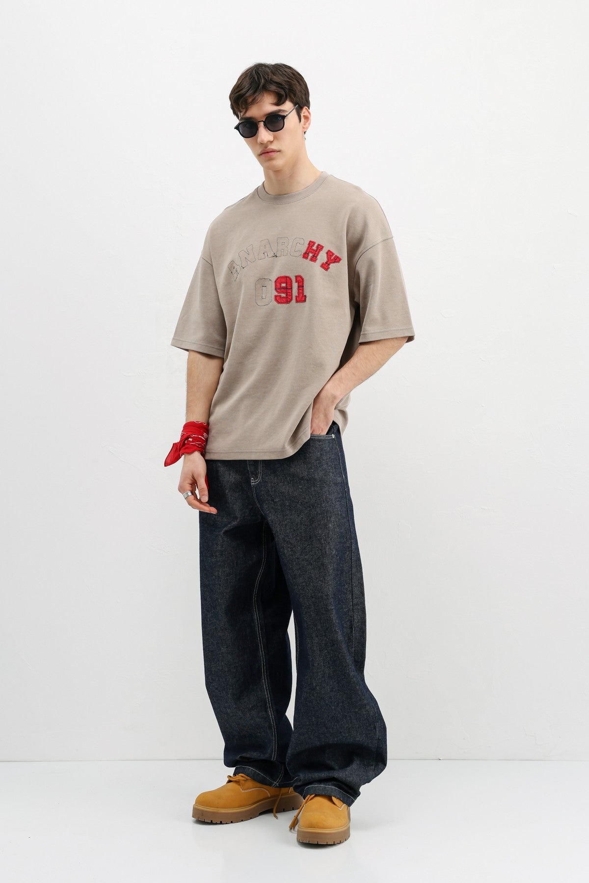 Oversized Printed T-Shirt V70-153