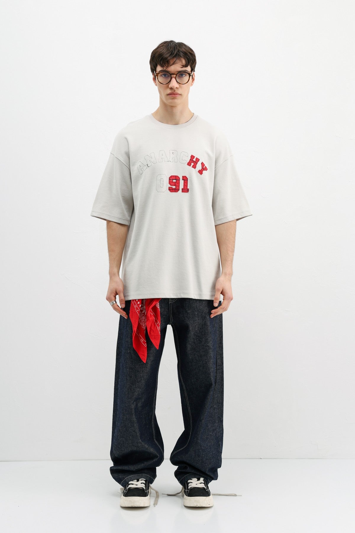 Oversized Printed T-Shirt V70-153