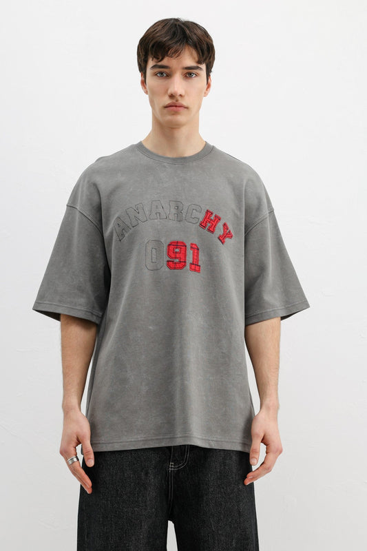 Oversized Printed T-Shirt V70-153