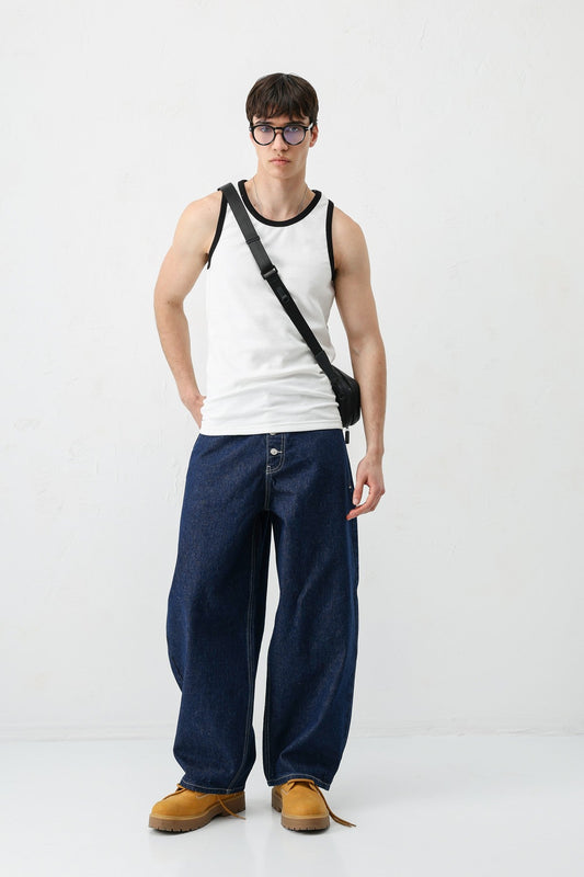Oversized T-Shirt with Straps