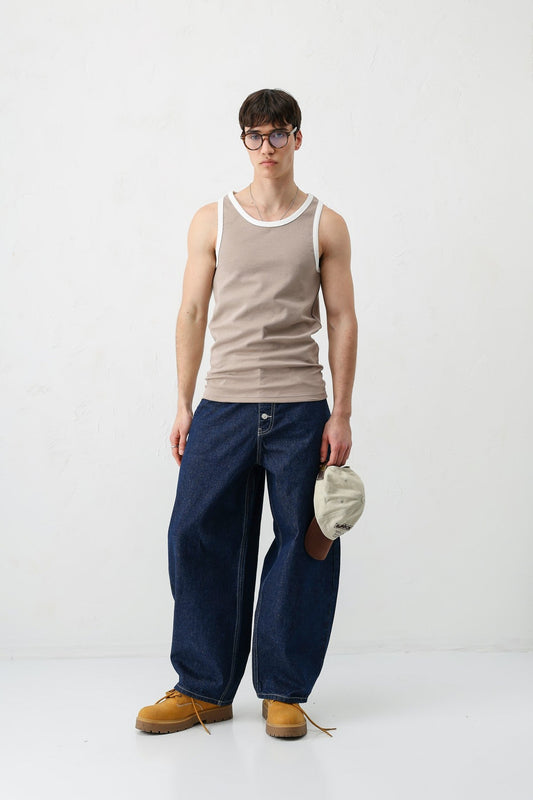 Oversized T-Shirt with Straps