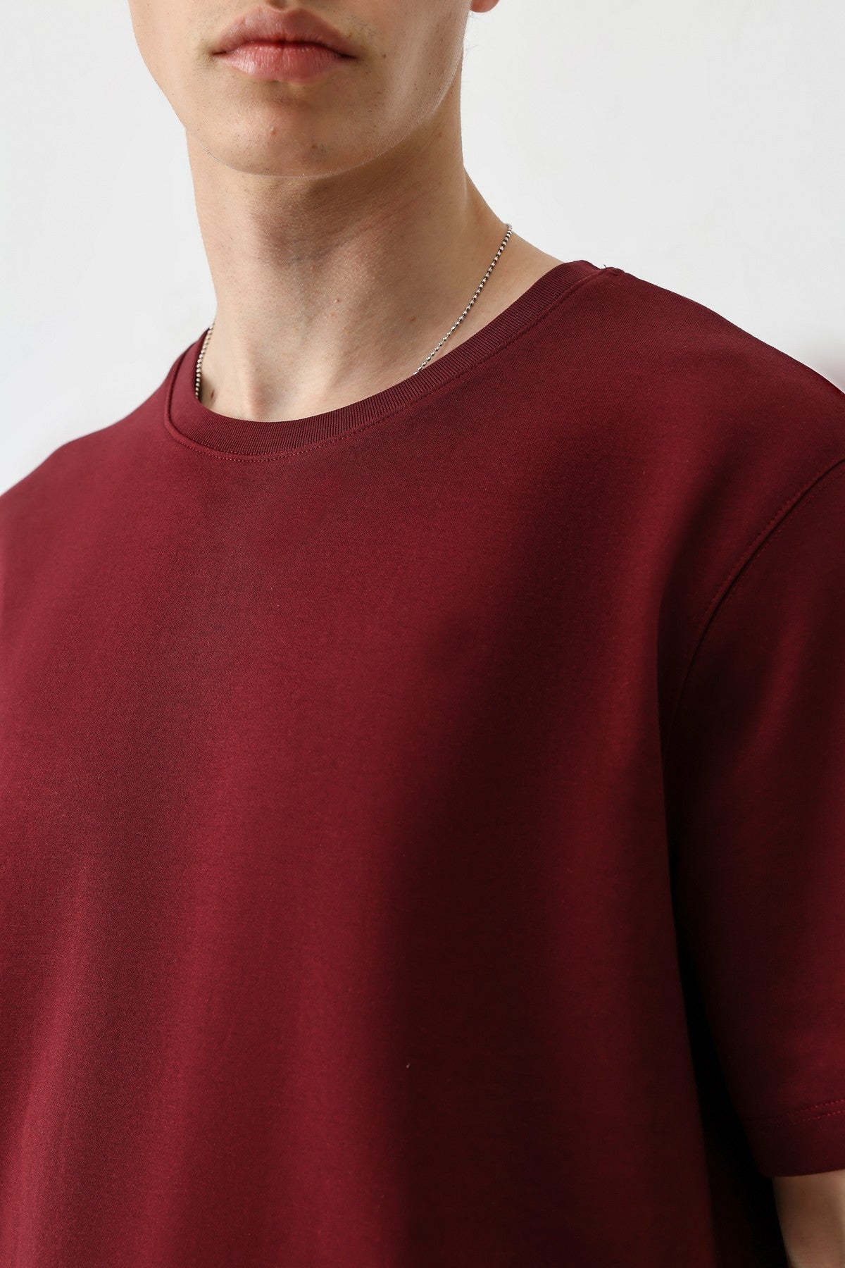 Short-Sleeved Boxy-Fit T-Shirt
