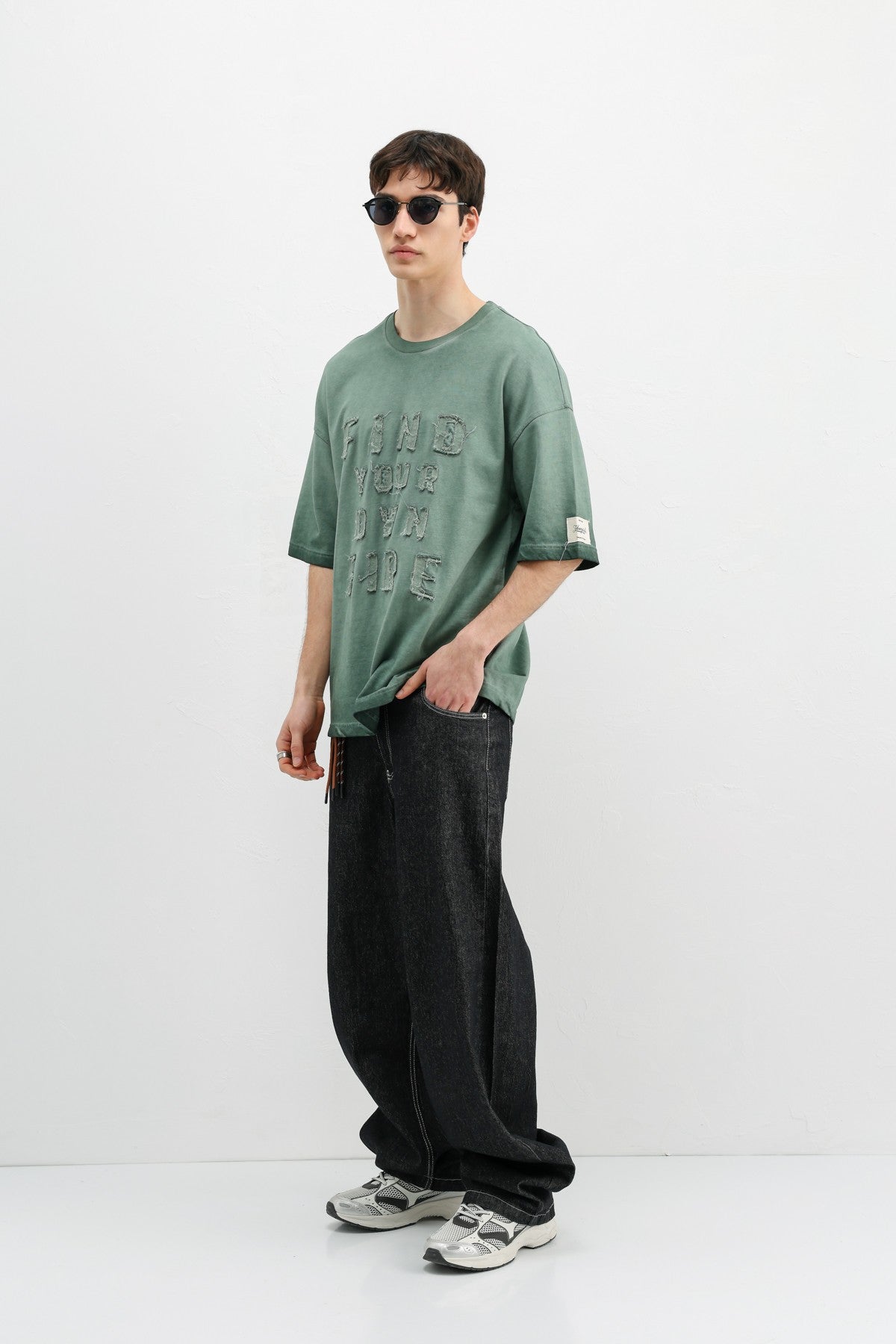 Oversized Printed T-Shirt V70-165