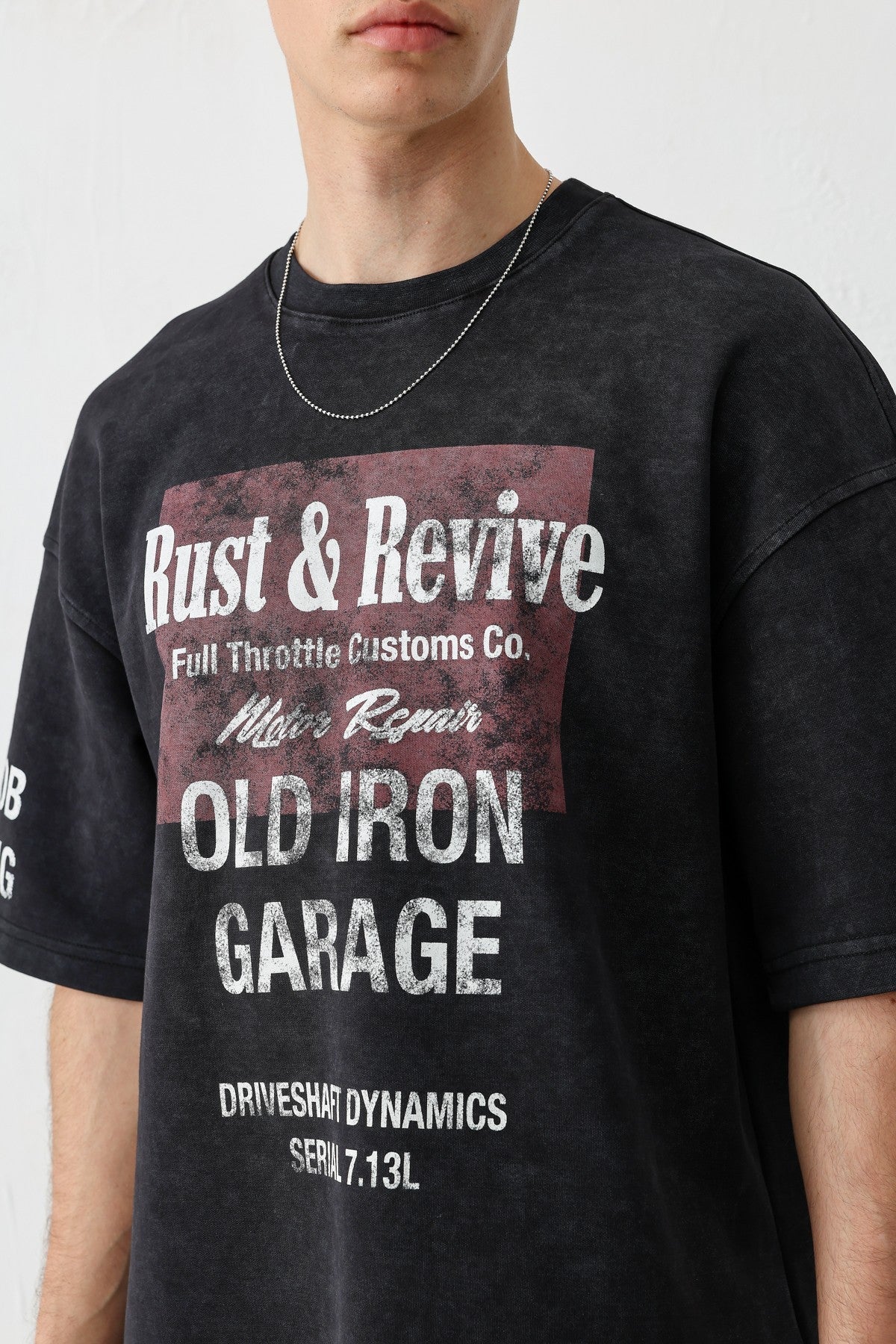 Oversized Printed T-Shirt V70-167