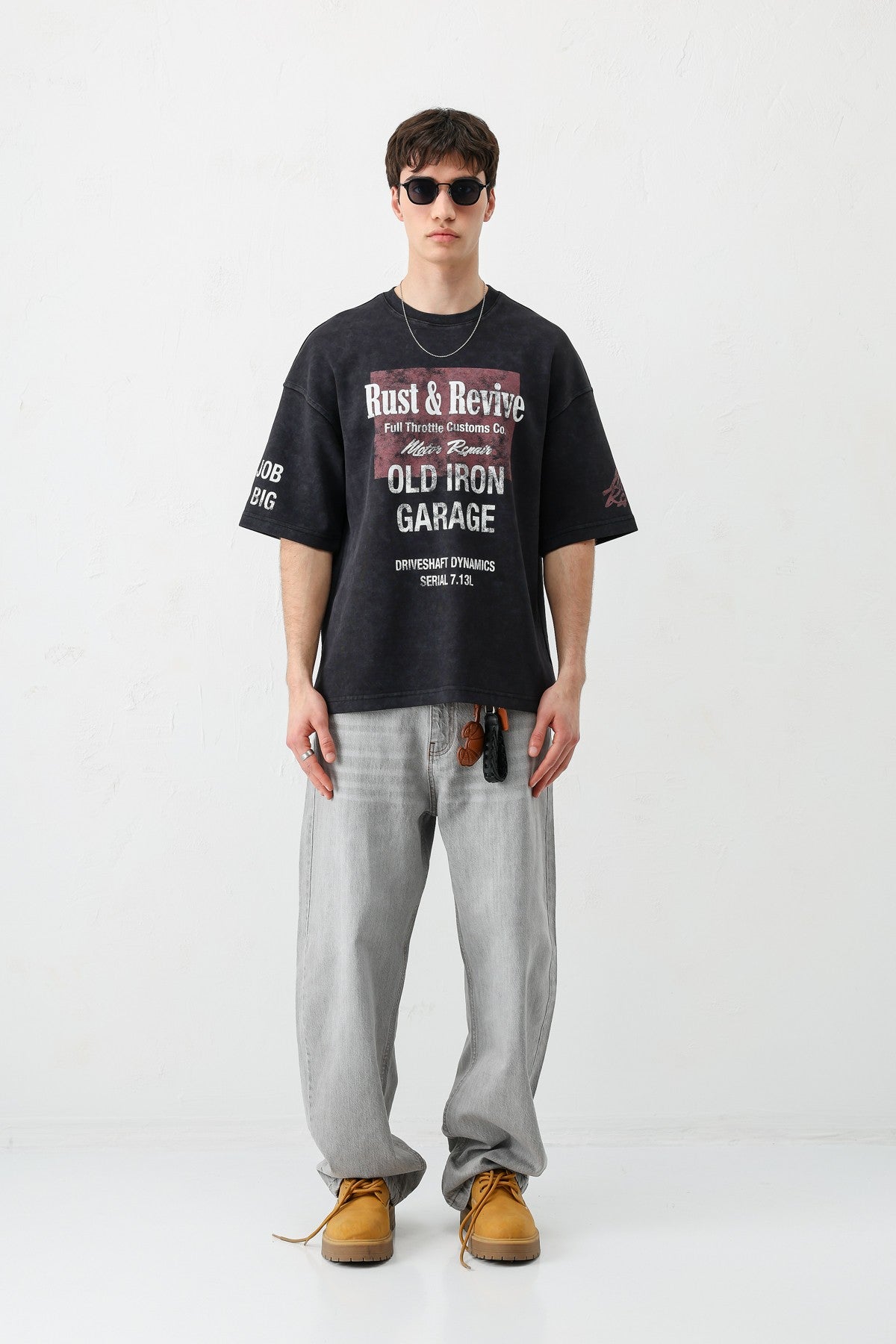 Oversized Printed T-Shirt V70-167