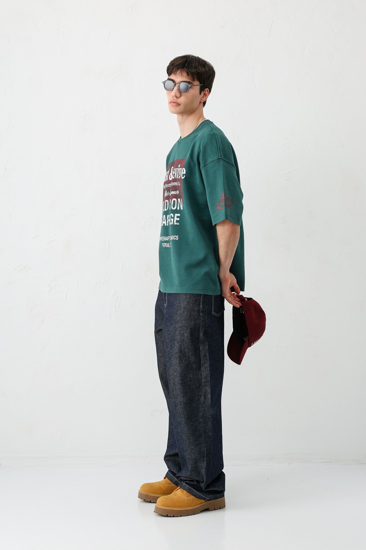 Oversized Printed T-Shirt, Neft