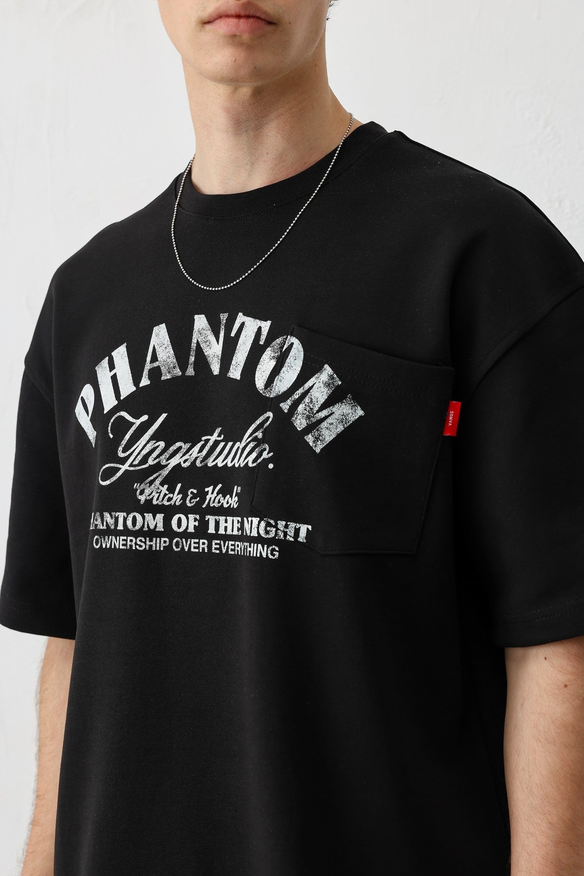 Short-Sleeved Boxy-Fit Printed T-Shirt