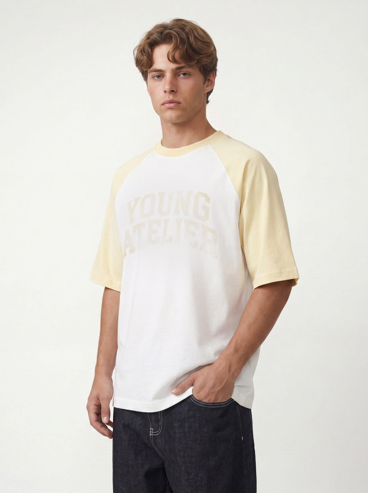 Printed Oversized T-Shirt V70-177