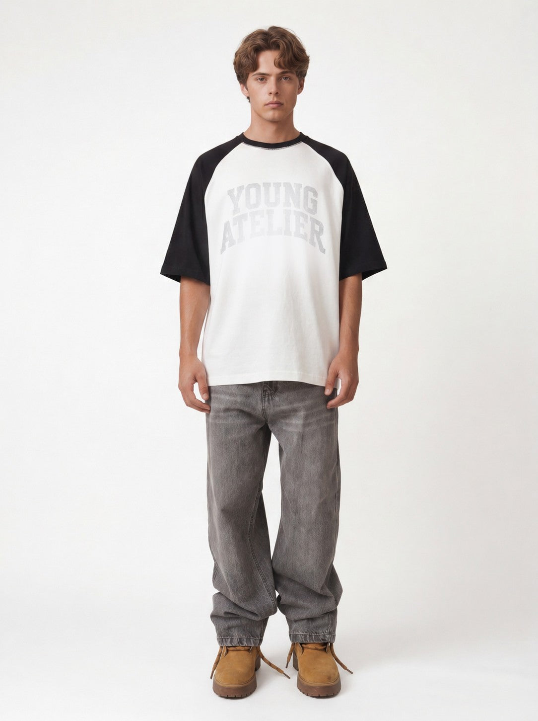 Printed Oversized T-Shirt V70-177