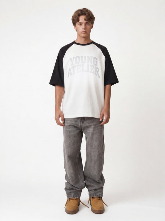 Printed Oversized T-Shirt V70-177