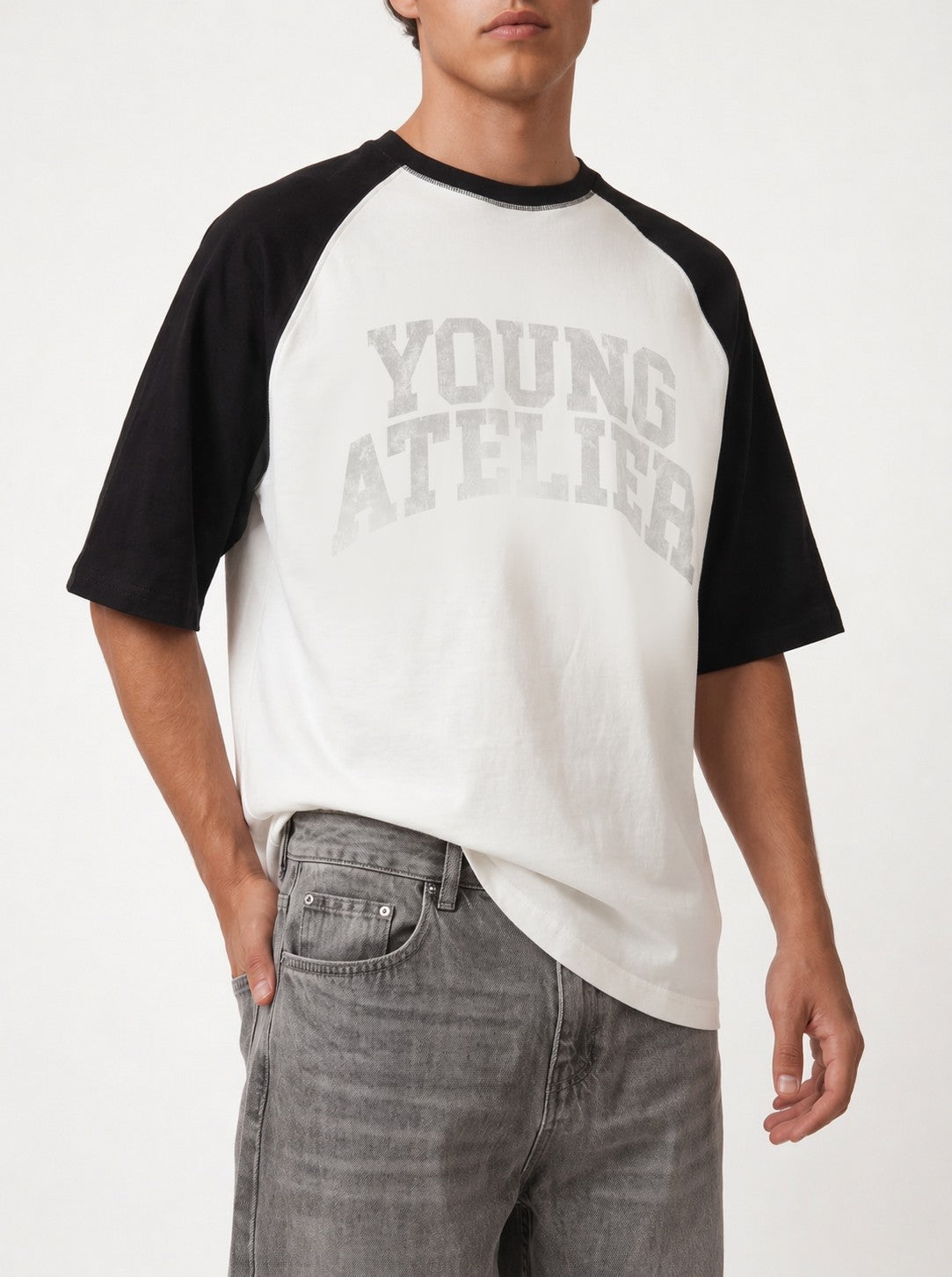 Printed Oversized T-Shirt V70-177