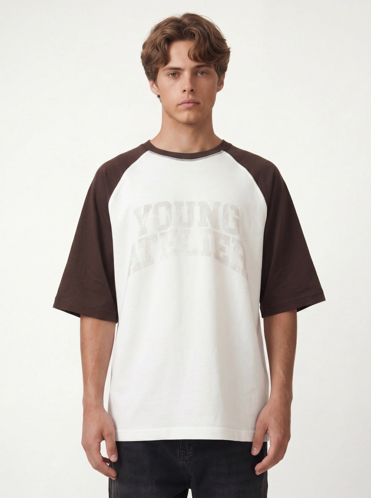Printed Oversized T-Shirt V70-177