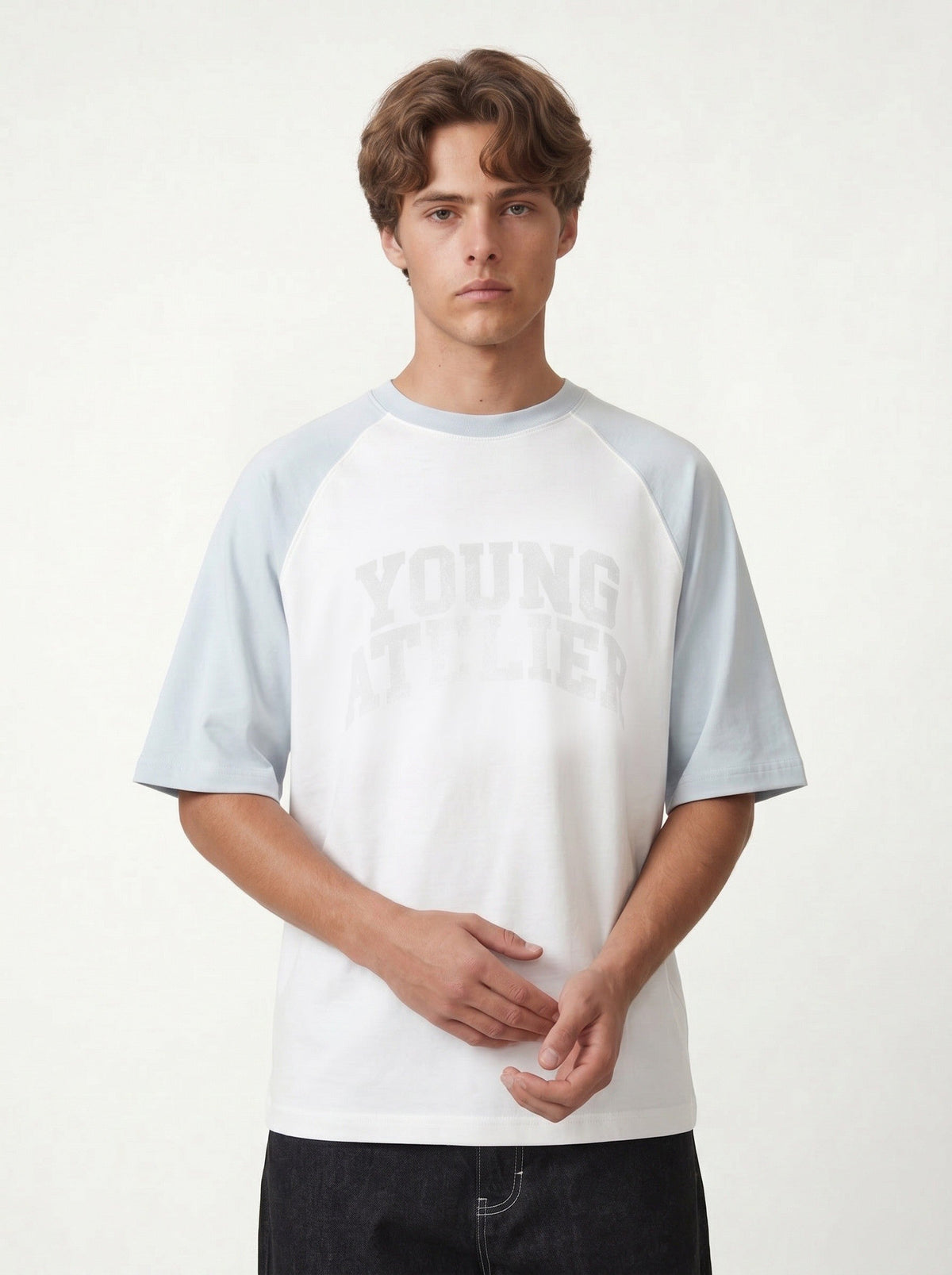 Printed Oversized T-Shirt V70-177