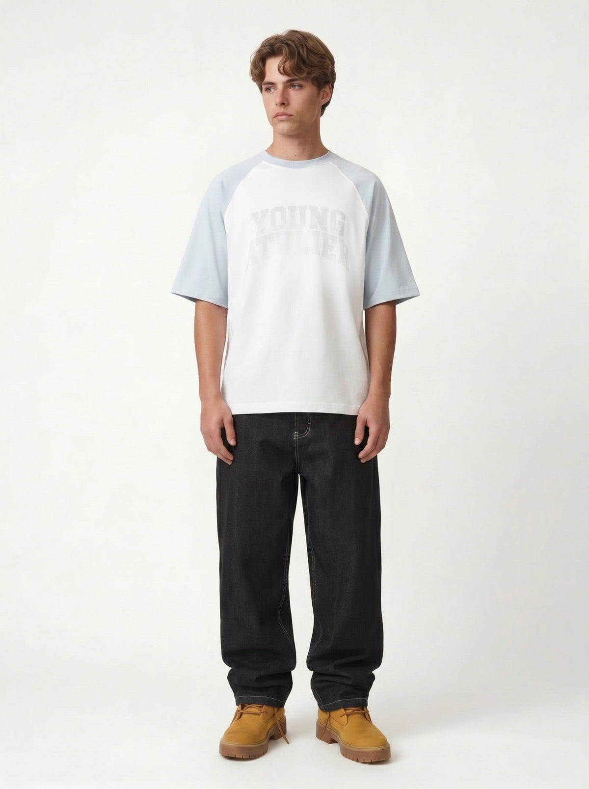 Printed Oversized T-Shirt V70-177