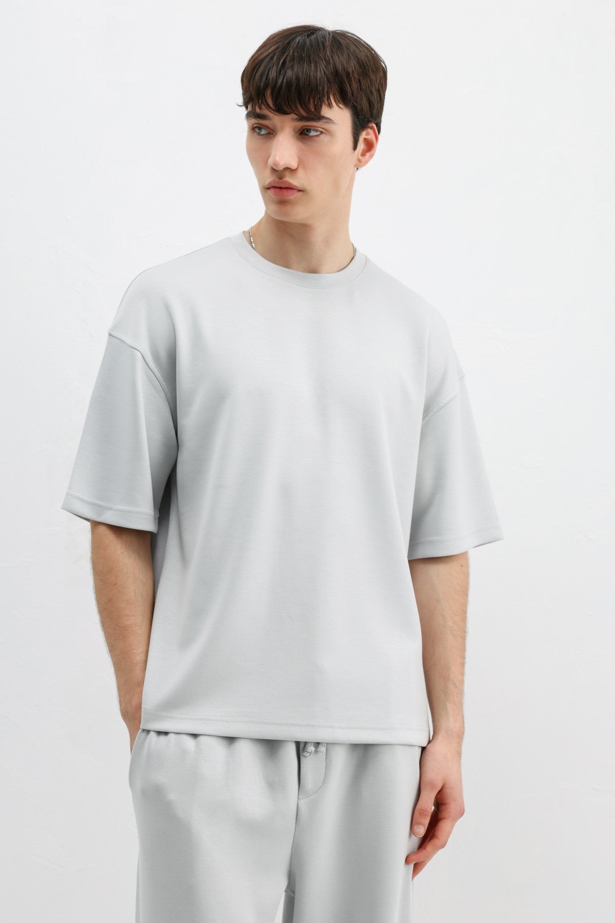 Oversized T-Shirt with Modal Blend