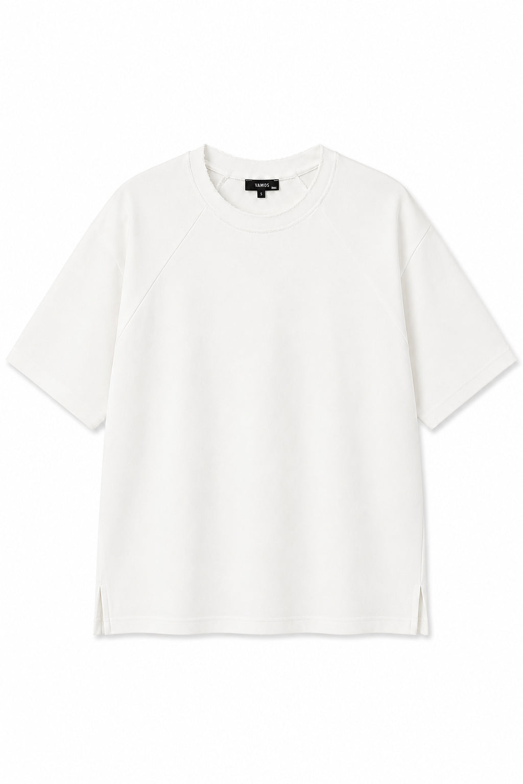 Oversized Raglan-Sleeve Basic T-Shirt