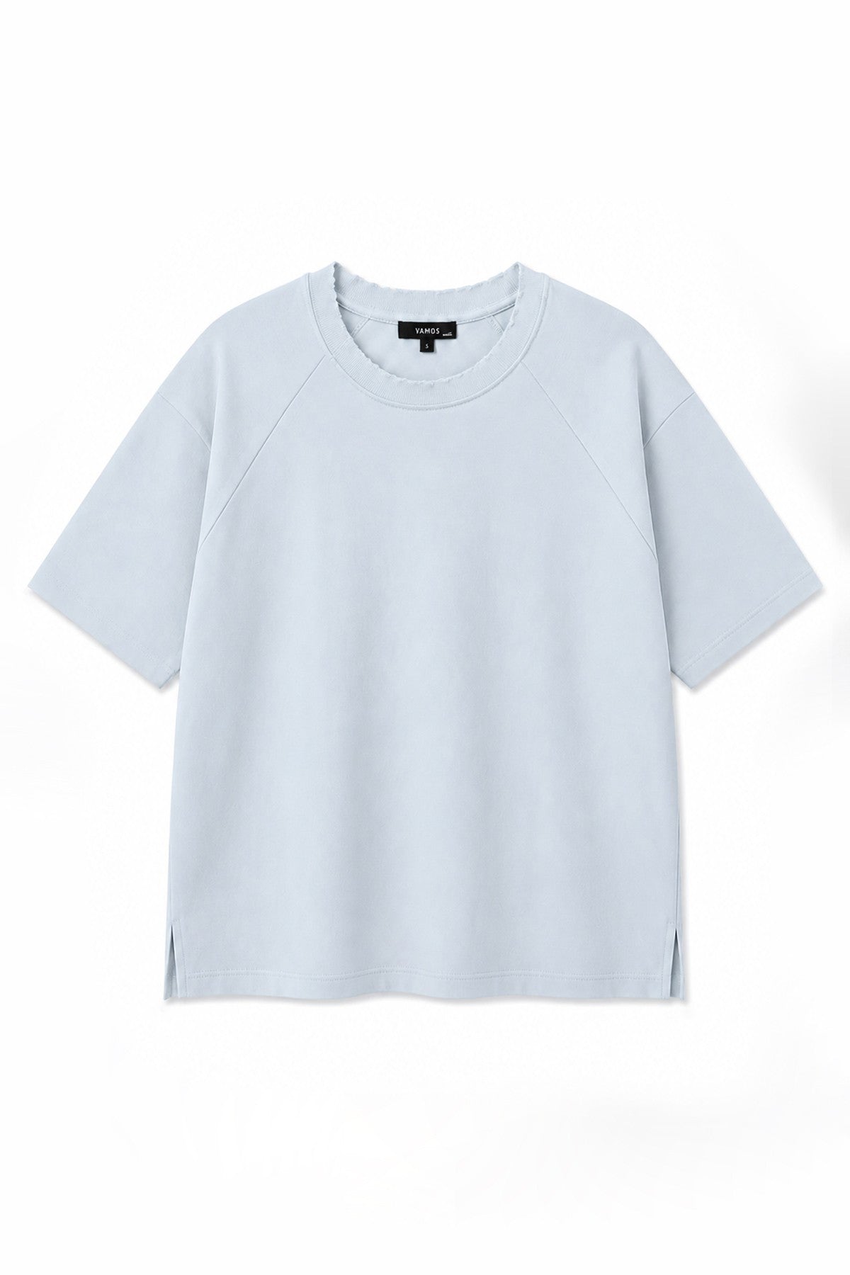 Oversized Raglan-Sleeve Basic T-Shirt