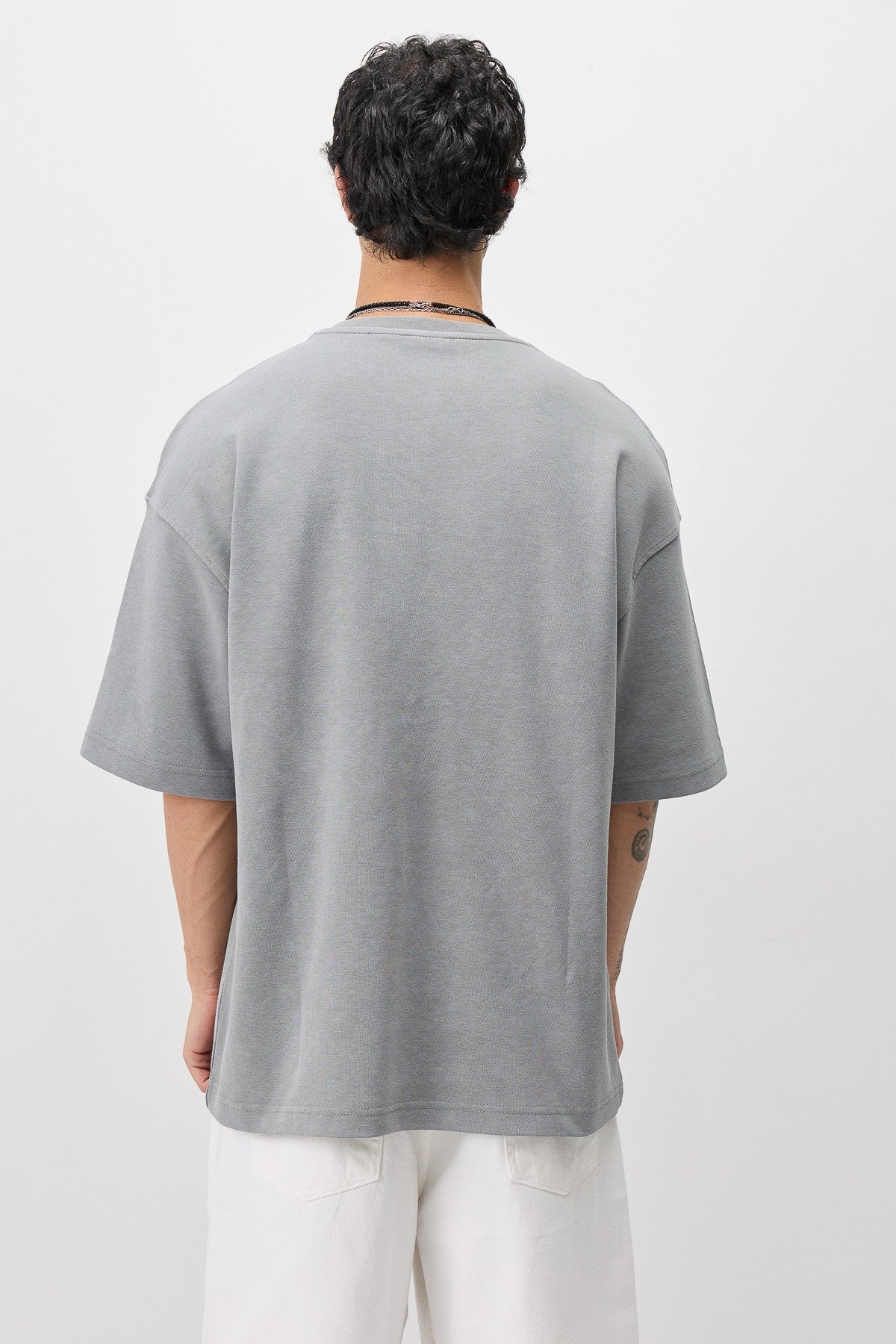 Oversized T-Shirt with Ibiza Print