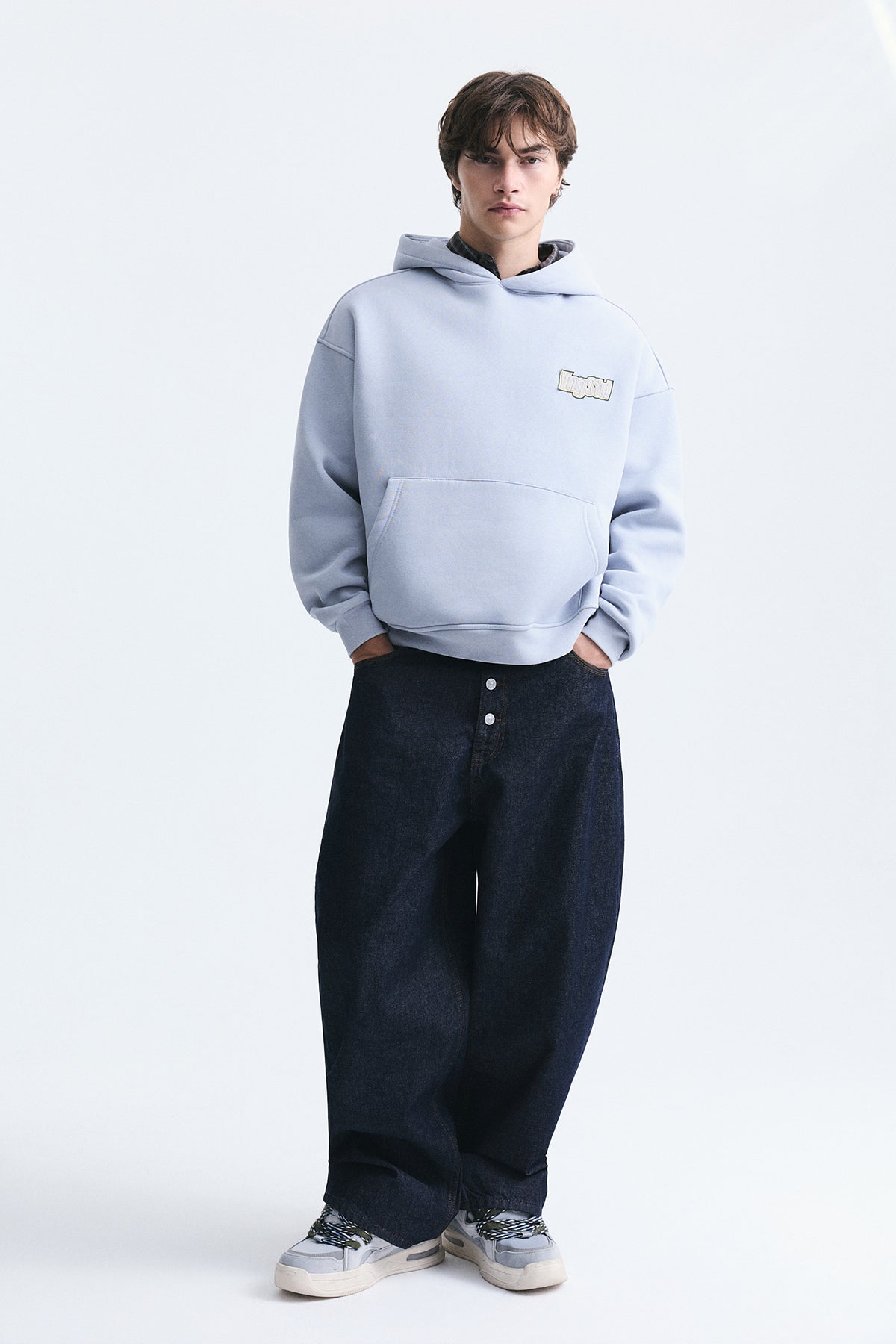 Oversized Sweatshirt with Back Print