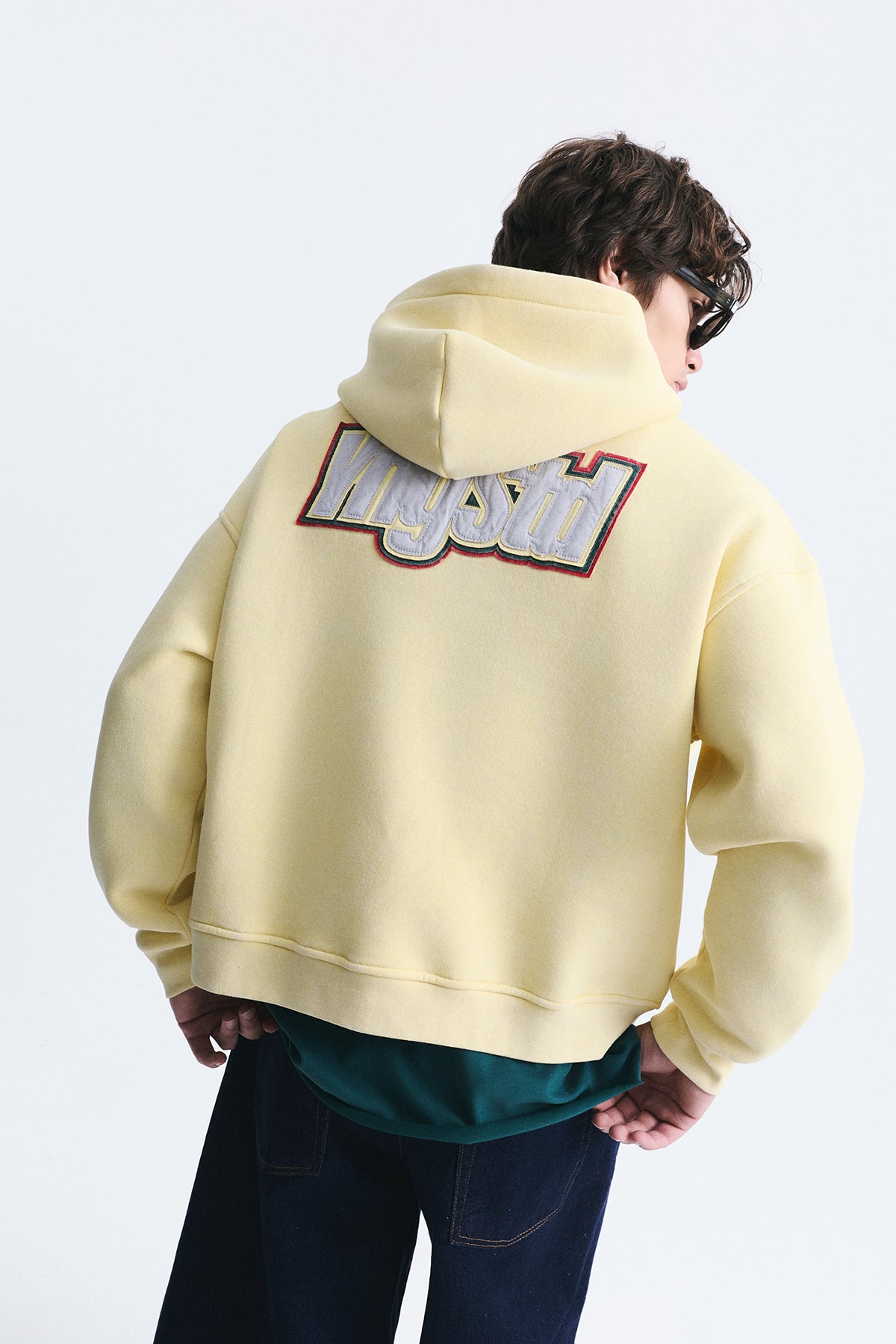 Oversized Sweatshirt with Back Print