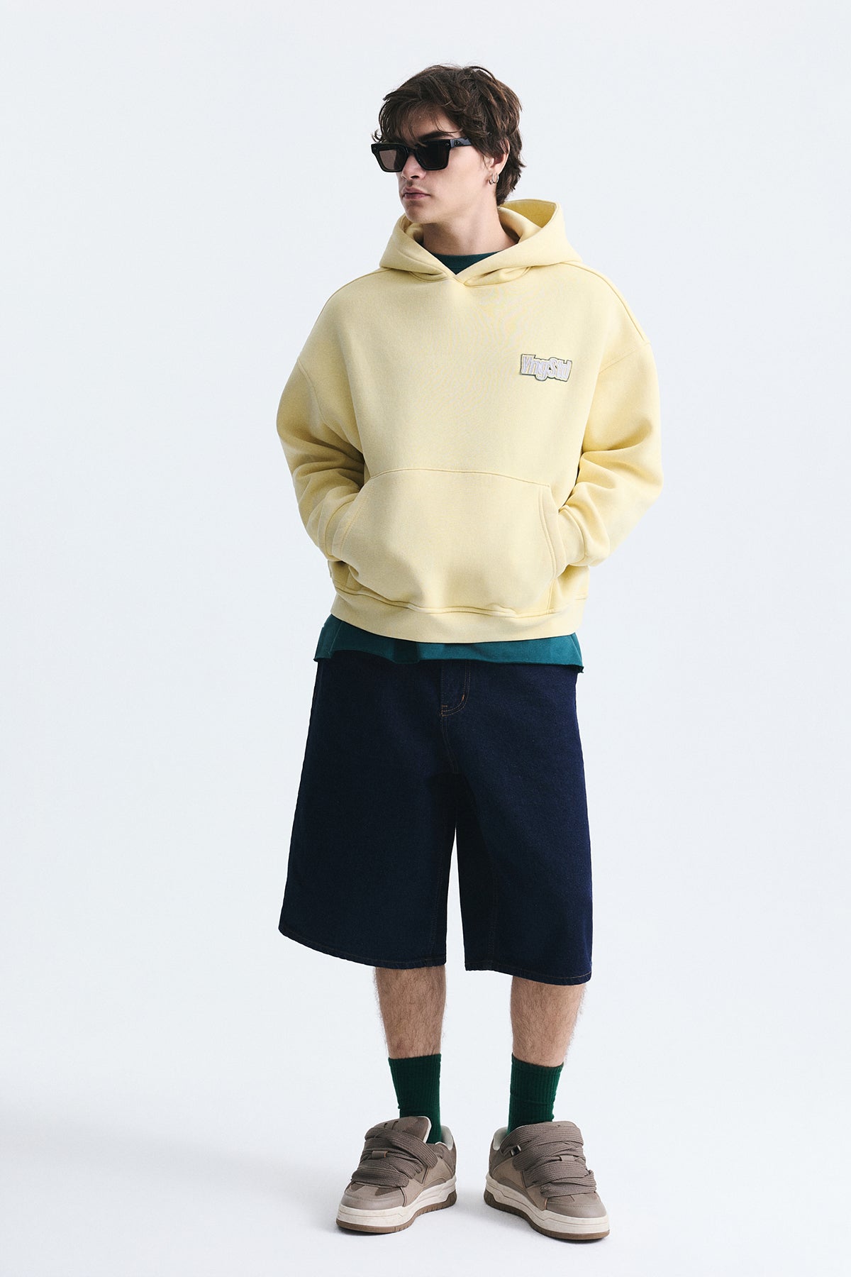 Oversized Sweatshirt with Back Print