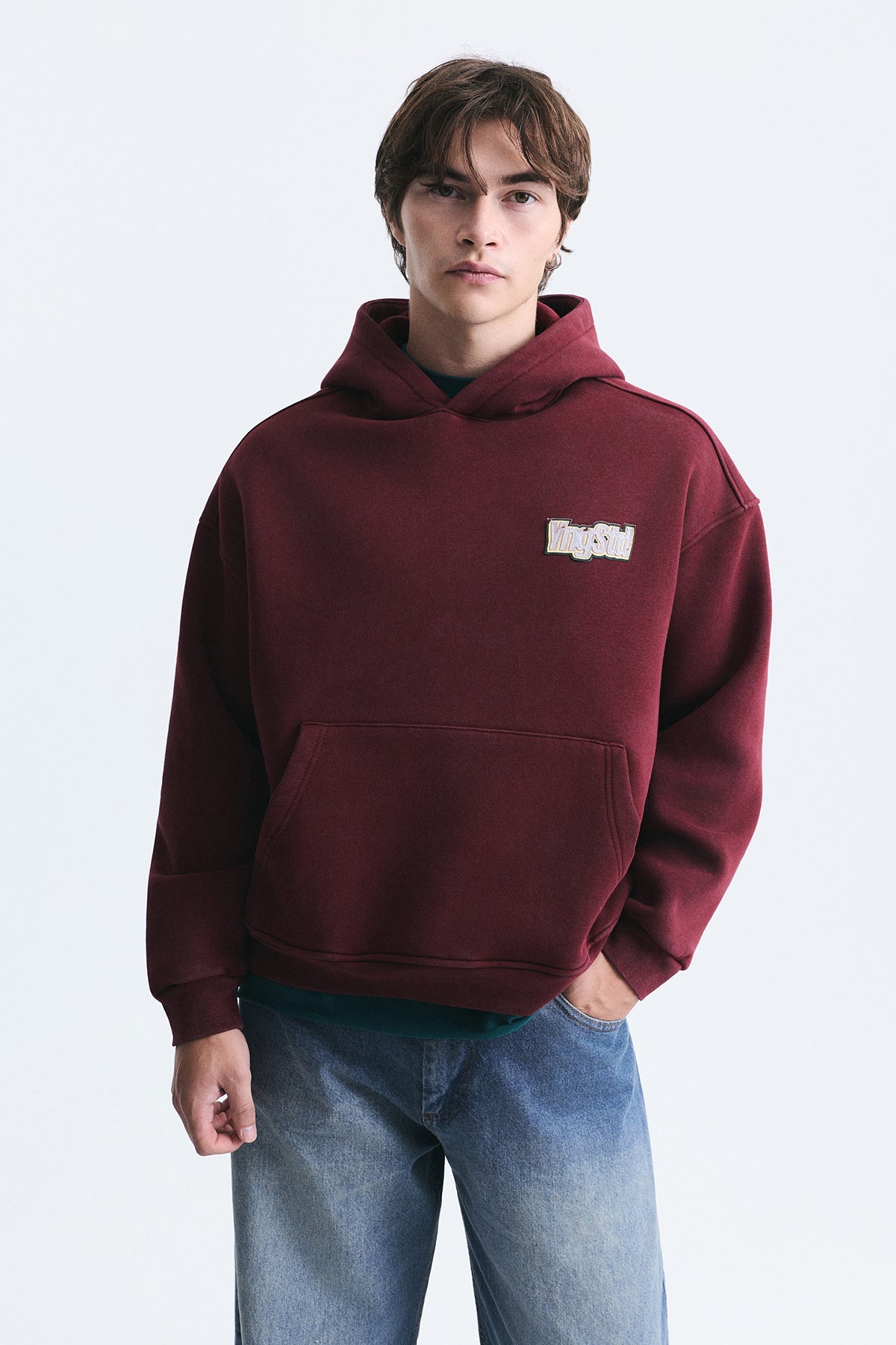 Oversized Sweatshirt with Back Print