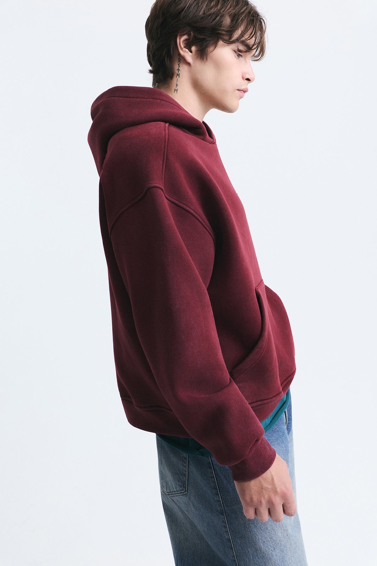Oversized Sweatshirt with Back Print