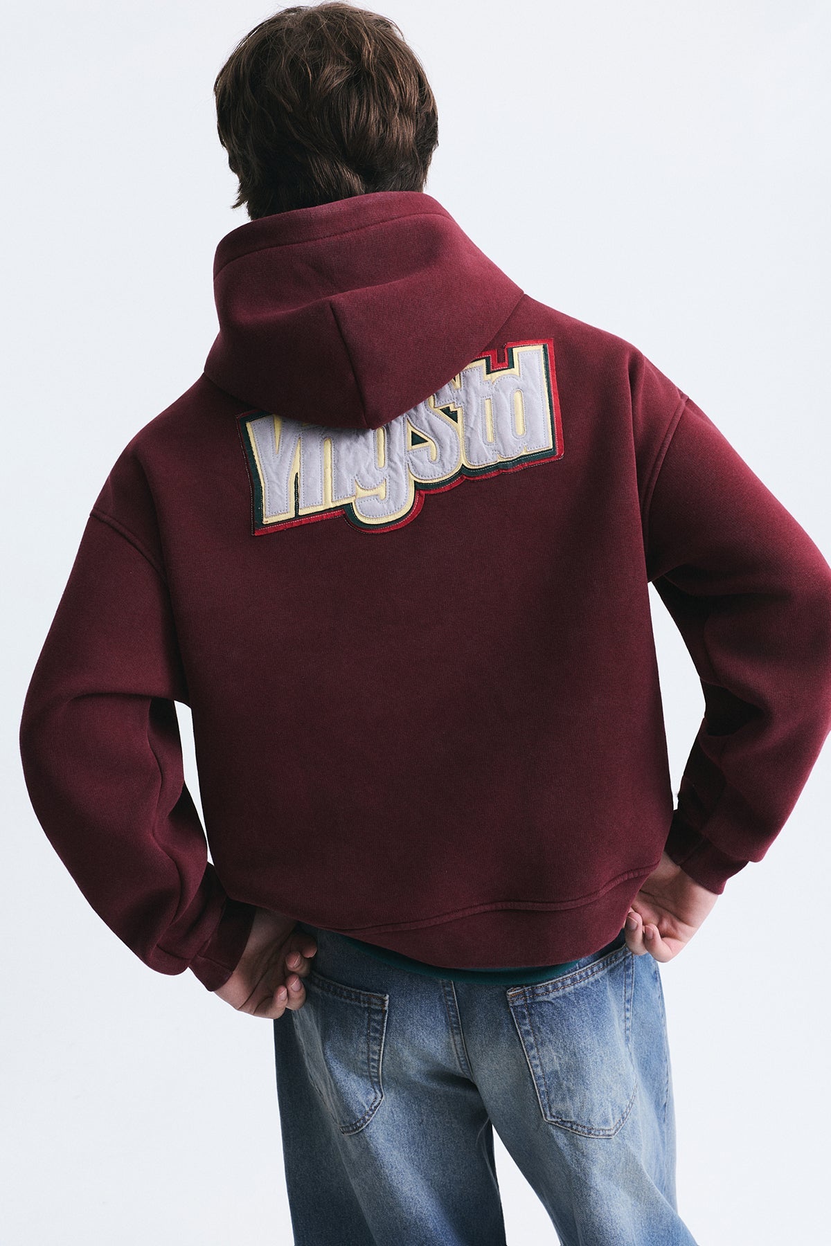 Oversized Sweatshirt with Back Print