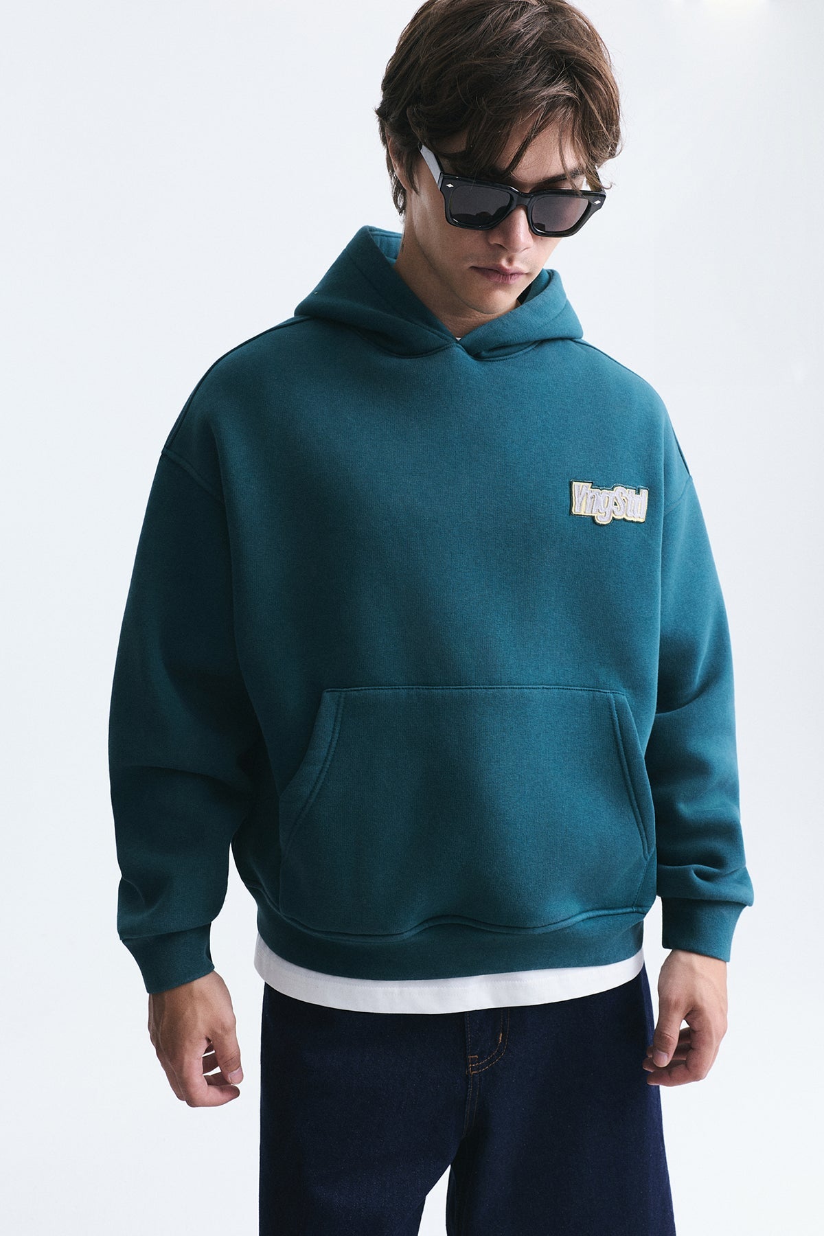 Oversized Sweatshirt with Back Print