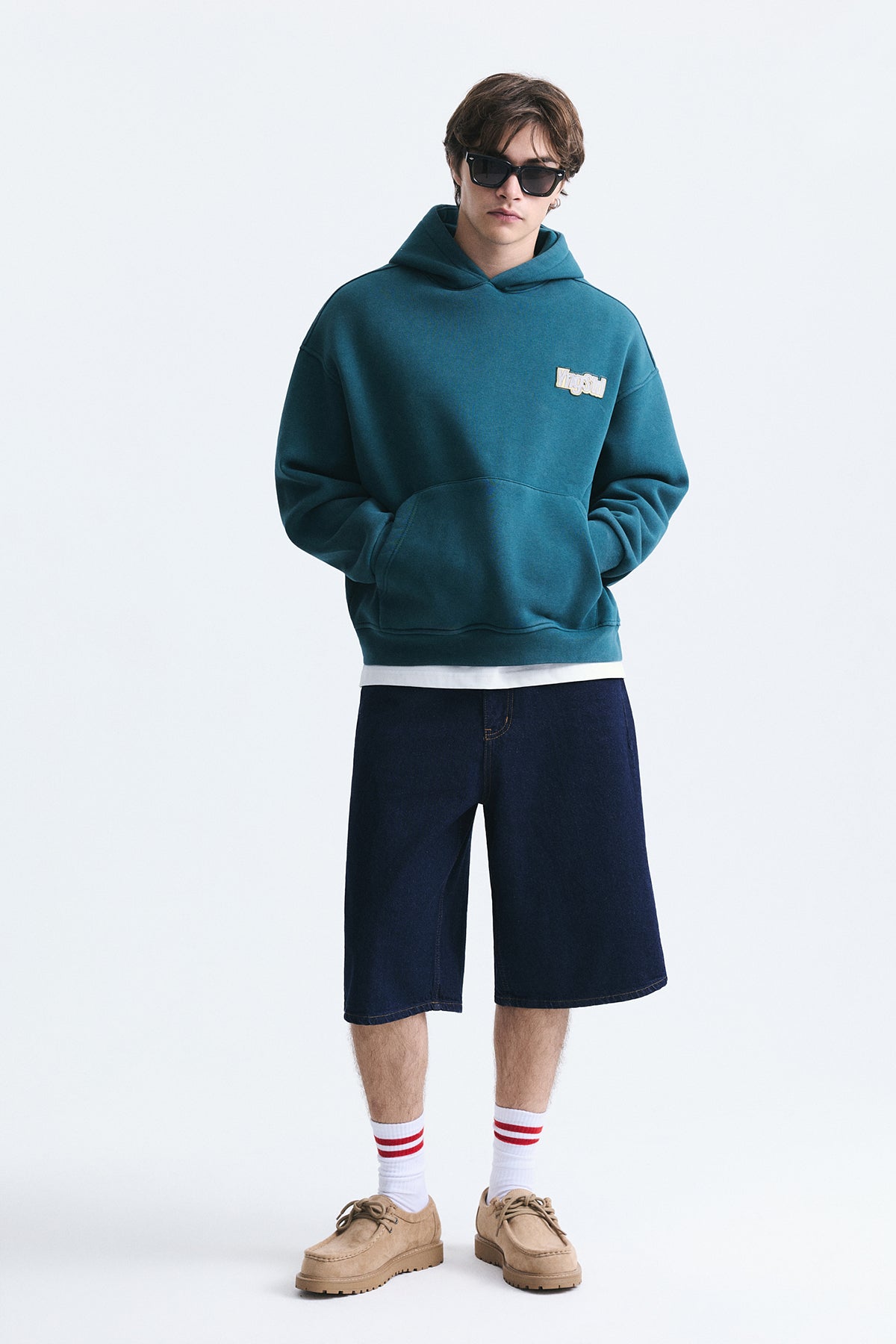 Oversized Sweatshirt with Back Print