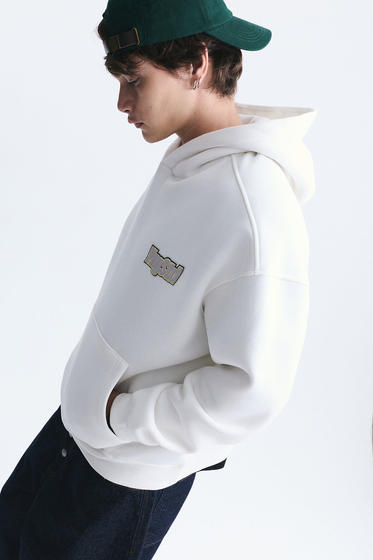 Oversized Sweatshirt with Back Print