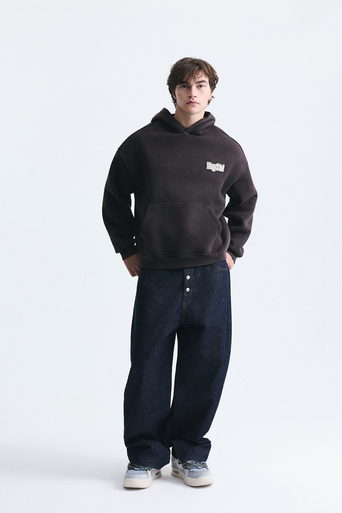 Oversized Sweatshirt with Back Print