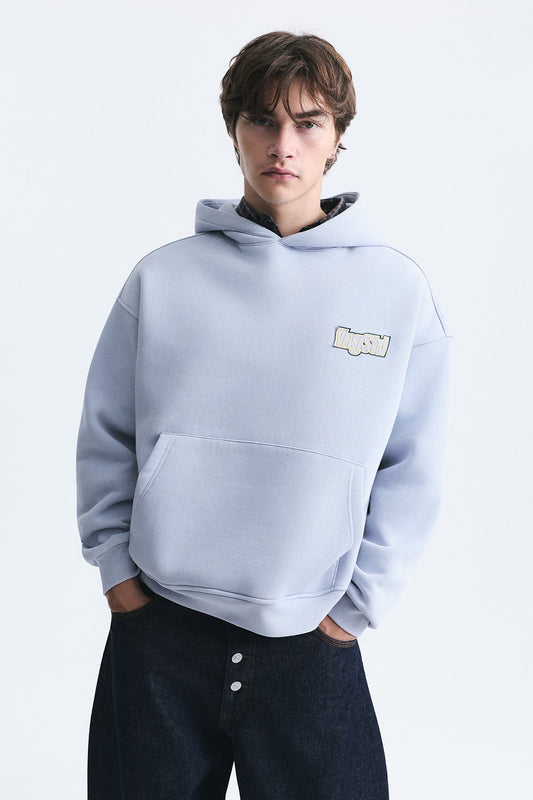 Oversized Sweatshirt with Back Print