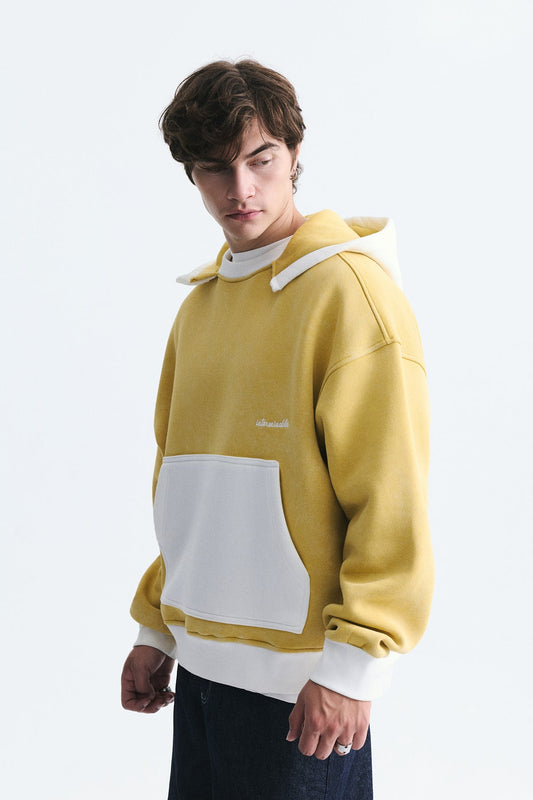 Block-Color Oversized Sweatshirt