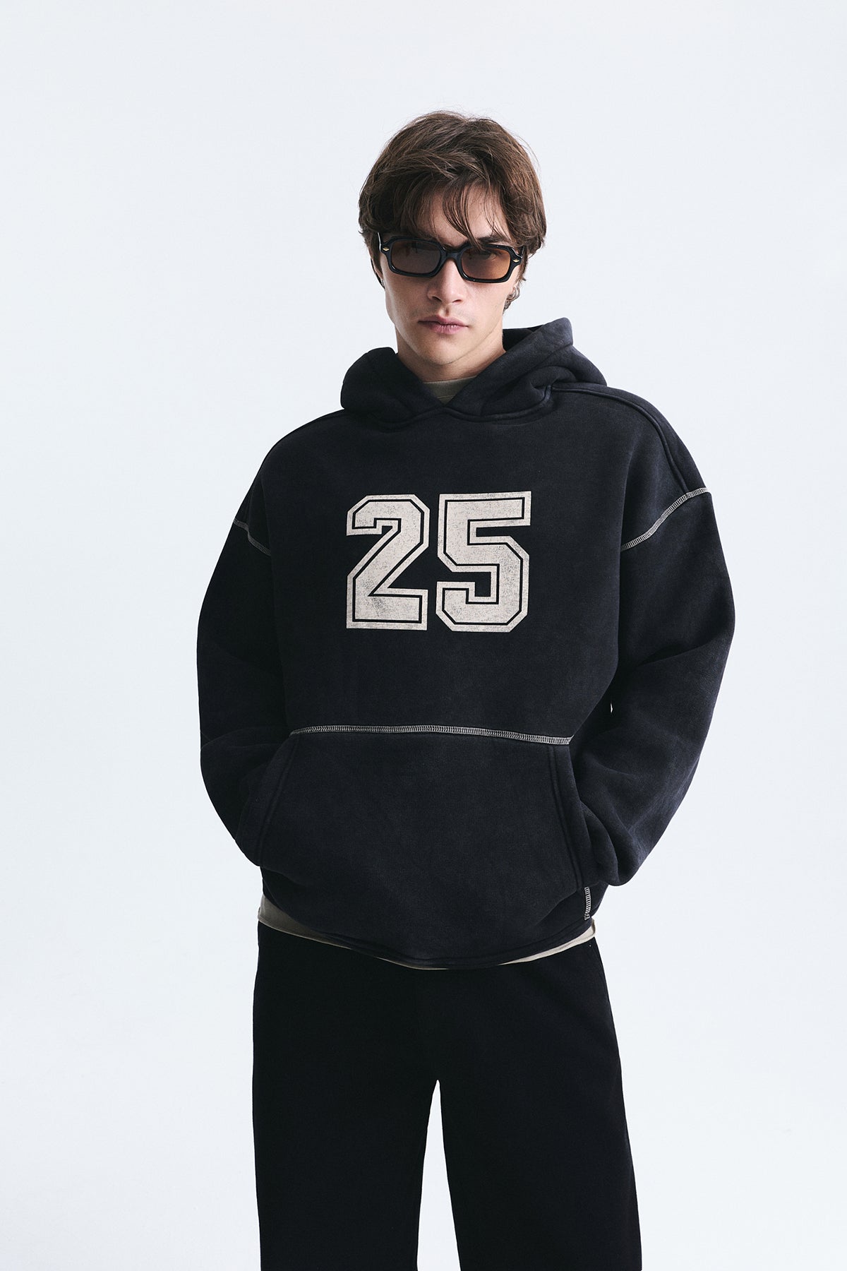 Printed Oversized Sweatshirt