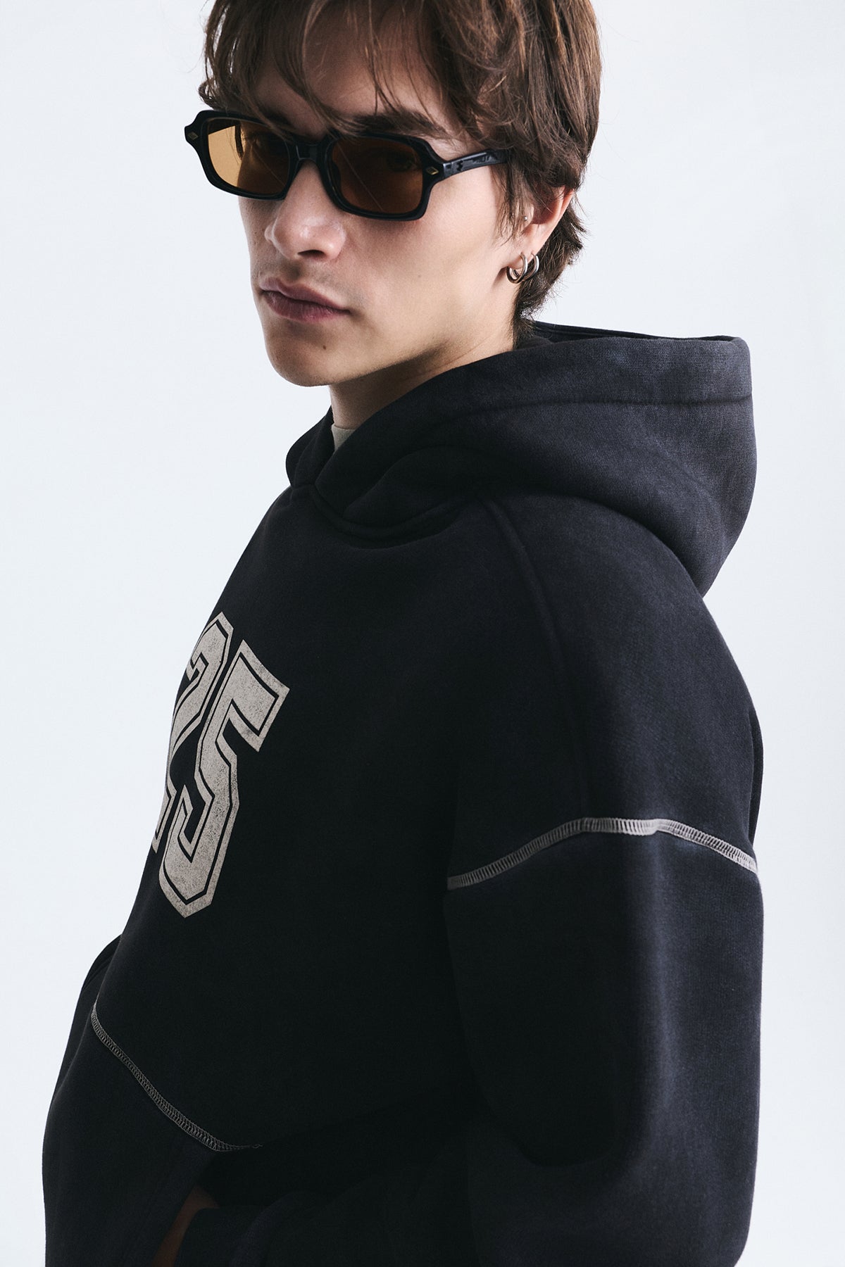 Printed Oversized Sweatshirt