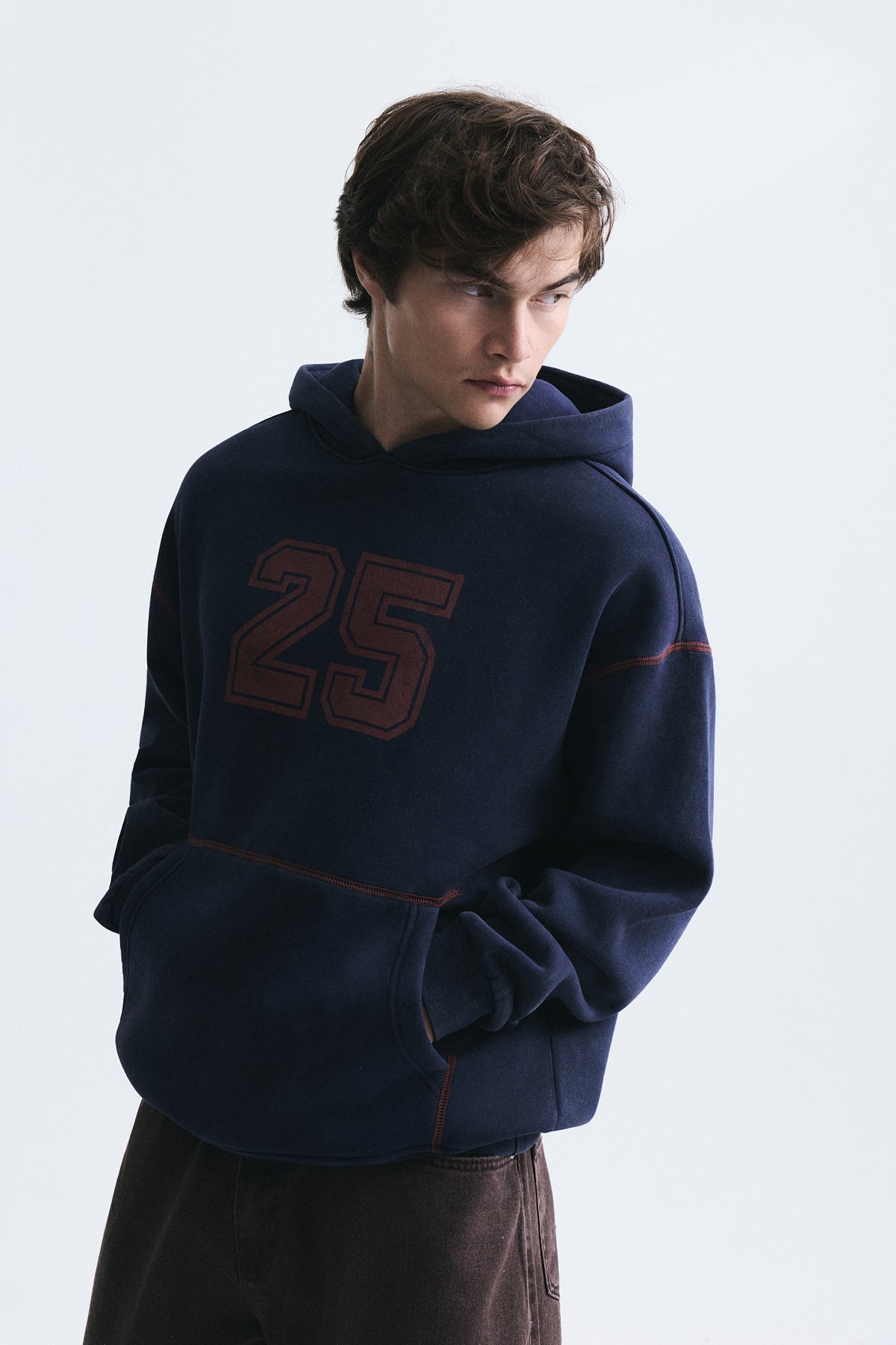 Printed Oversized Sweatshirt