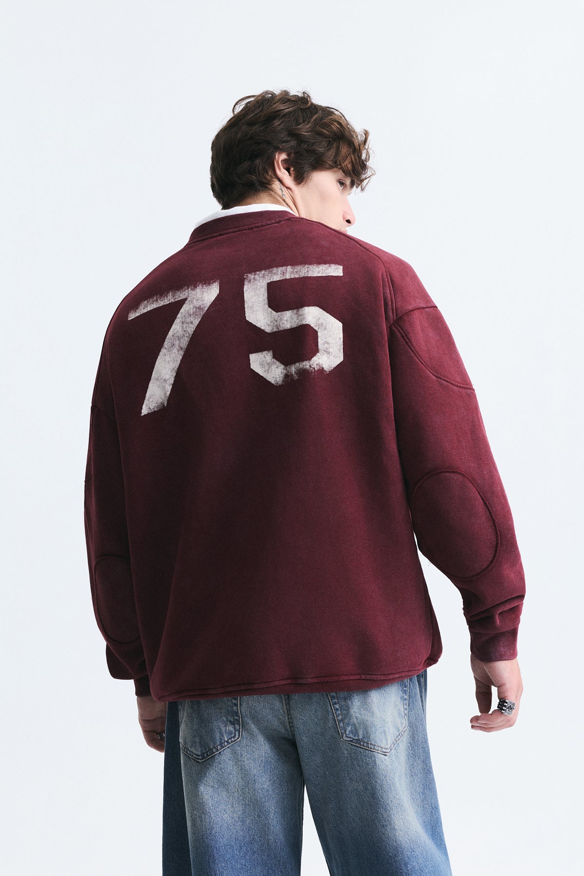 Miami Printed Bike Neck Sweatshirt