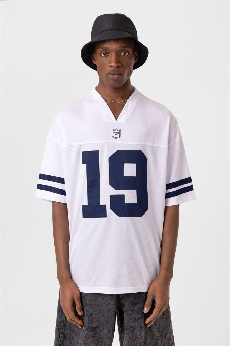 Oversized Printed Jersey T-Shirt