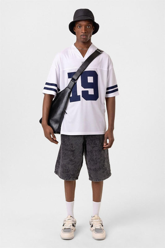 Oversized Printed Jersey T-Shirt