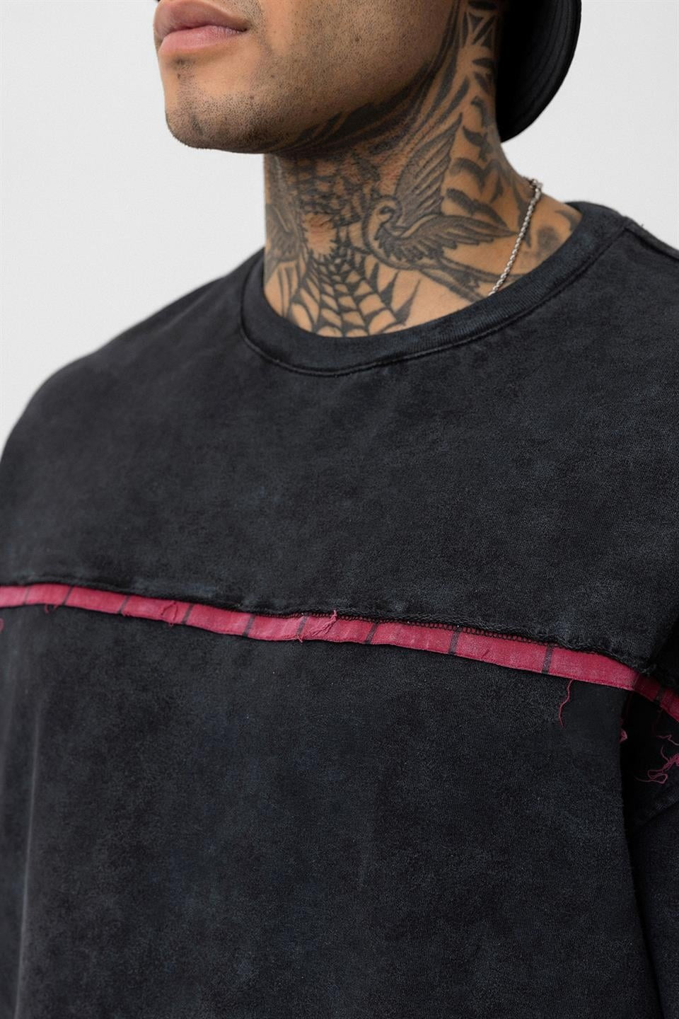 Oversized T-Shirt with Back Print (Machine Washable)