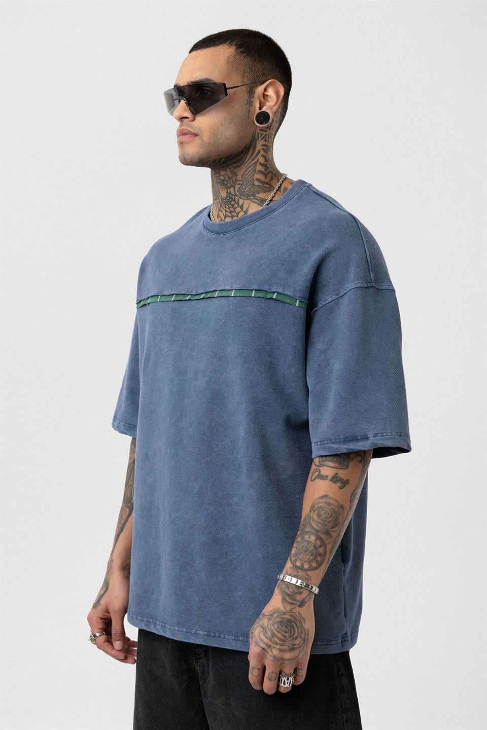Oversized T-Shirt with Back Print (Machine Washable)